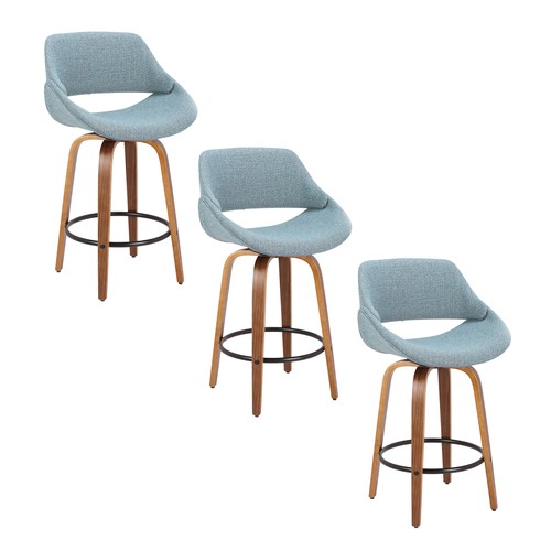 Fabrico 26" Fixed-height Counter Stool - Set Of 3